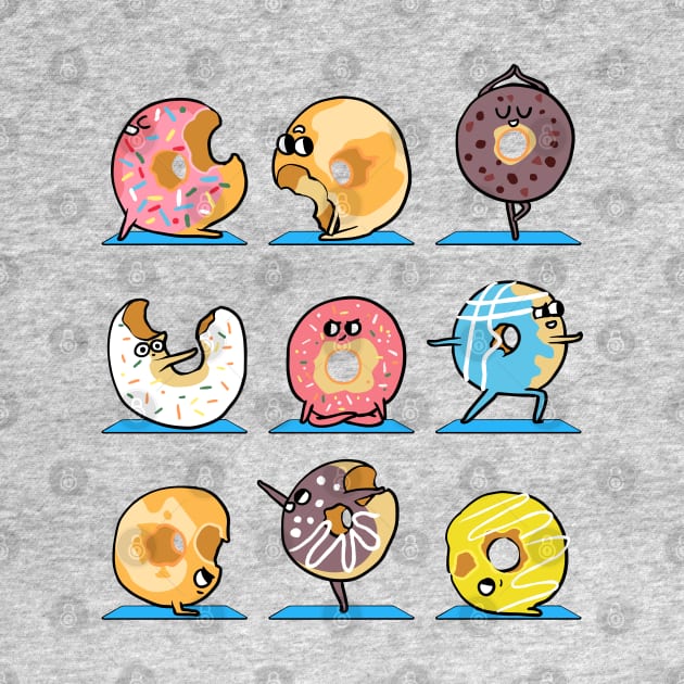 Donut Yoga by huebucket